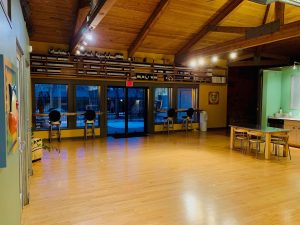 Inside 1116 Studios space