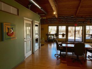 Inside 1116 Studios space
