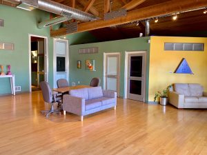 Inside 1116 Studios space