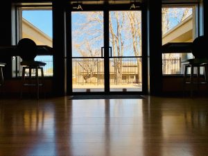 Inside 1116 Studios space